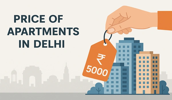 Price of Apartments in Delhi