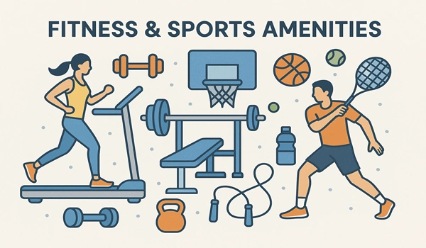 The Prestige City Ghaziabad Fitness and Sports Amenities