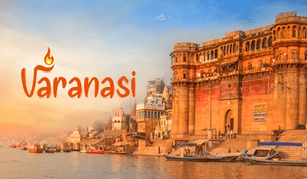 Sacred Ganges flows peacefully through Varanasi, Delhi